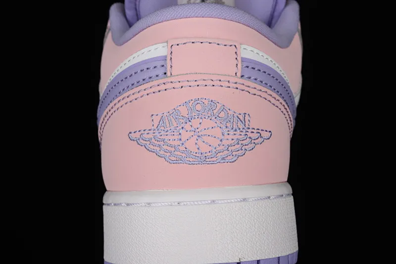 All categories Air Jordan Jordan series basketball shoes Air Jordan 1 Low G version pure original Air Jordan 1 Low AJ1 Joe 1 white purple pink low-top cultural leisure sports sneakers CV9844-600